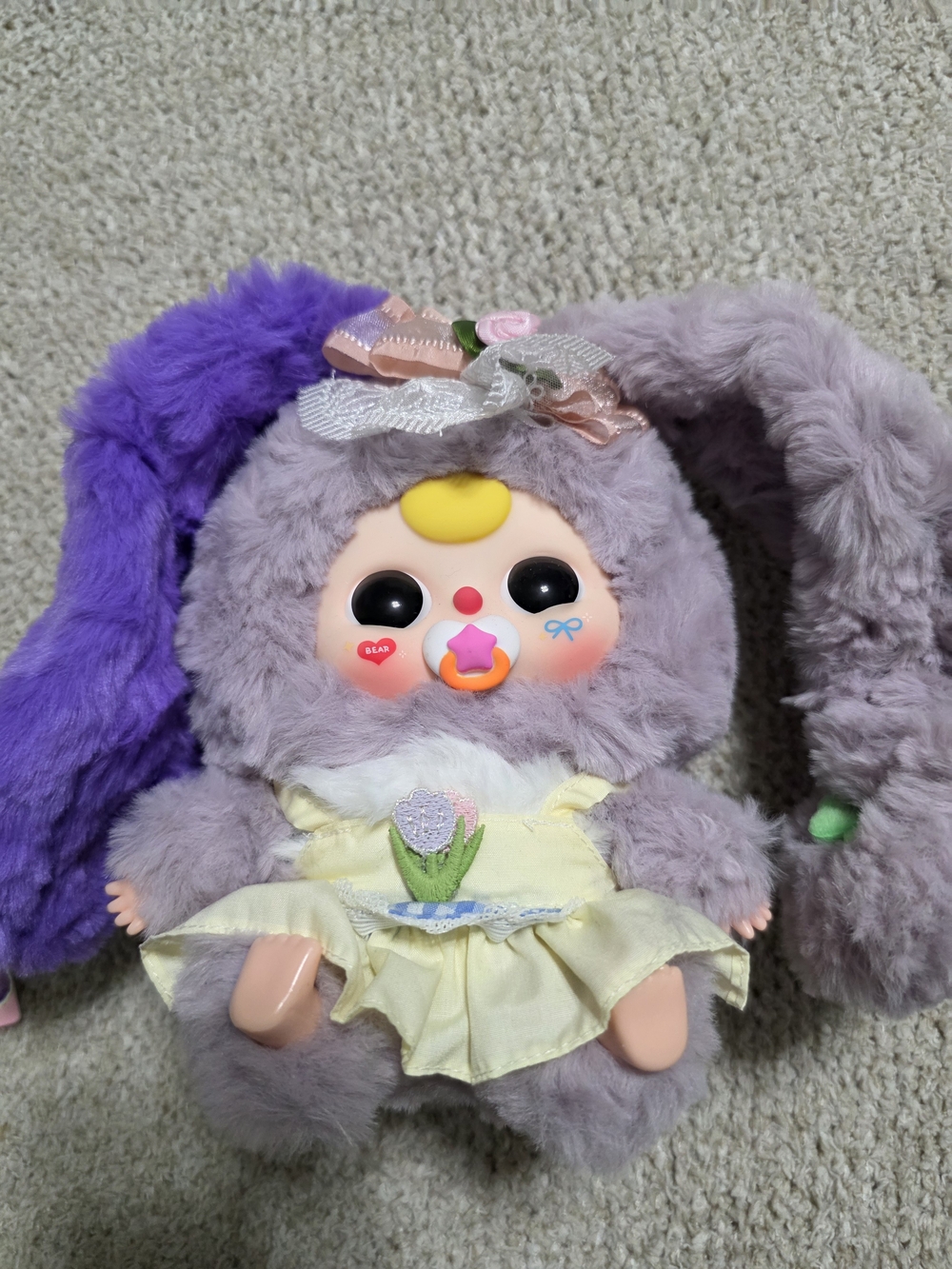 Baby Three Alice Rabbit Town Plush Pendant